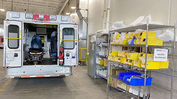 Ambulance bay