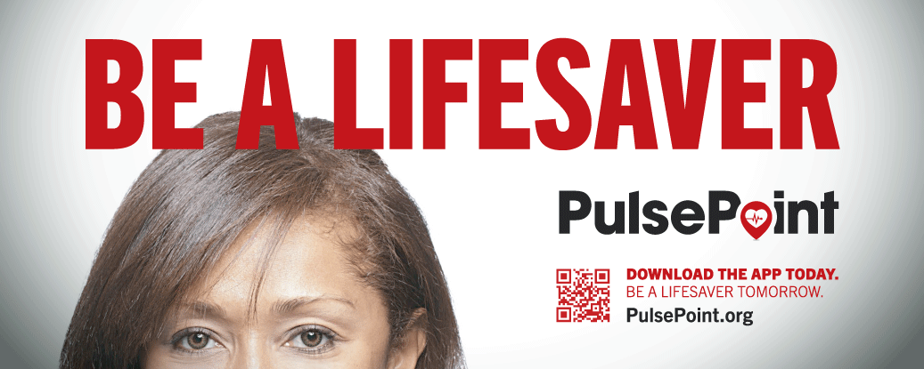 Be a Lifesaver - download the PulsePoint app