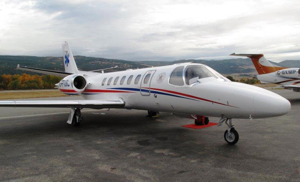 BC Ambulance Service fixed wing air ambulance