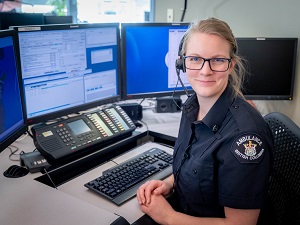 Louise Gejrot, BCEHS dispatcher