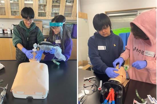 Ahousaht teens in First Responder Training program