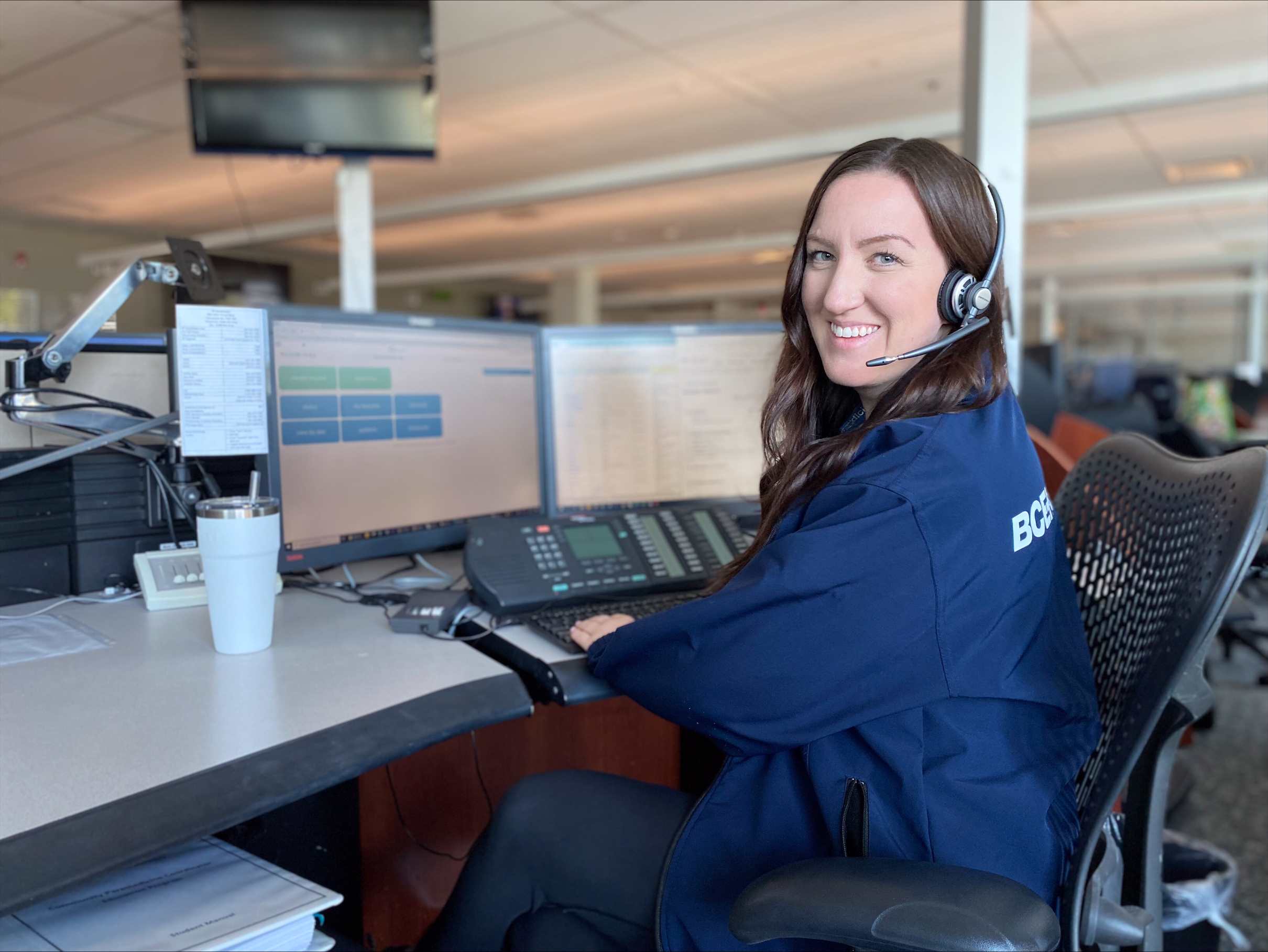 Photo of Alana Naherny smiling in uniform